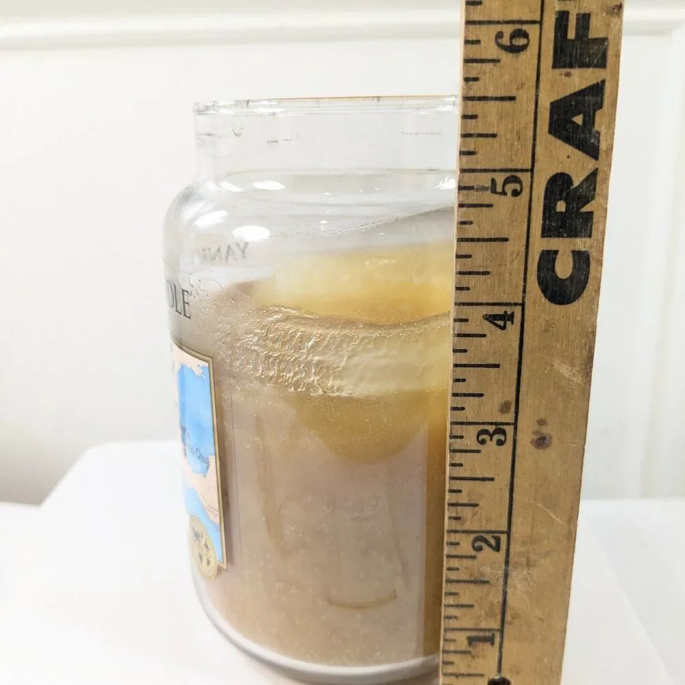 Yankee Candle Vera Cruz Vanilla World‎ Jar 22oz half full white label jar RARE
